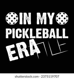 pickleball t shirt designs vector