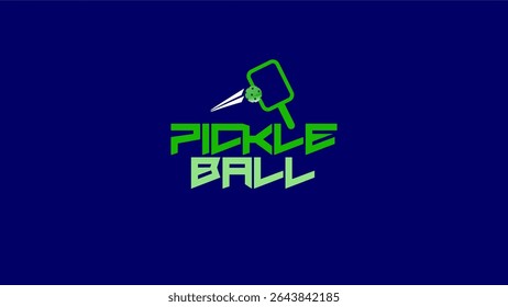 Pickleball Tournament Logo Vector Artworks