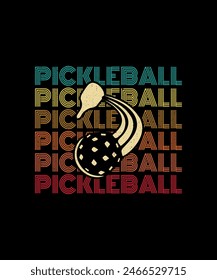 Pickleball t-shirt design, Pickleball t-shirt design