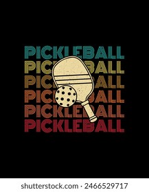 Pickleball t-shirt design, Pickleball t-shirt design