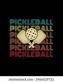 Pickleball t-shirt design, Pickleball t-shirt design