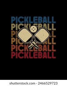 Pickleball t-shirt design, Pickleball t-shirt design