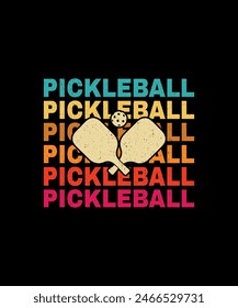 Pickleball t-shirt design, Pickleball t-shirt design