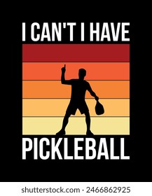 Pickleball t-shirt design art illustration 