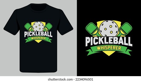 Pickleball t-shirt design. Best Pickleball t-shirt design.