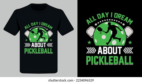 Pickleball t-shirt design. Best Pickleball t-shirt design.