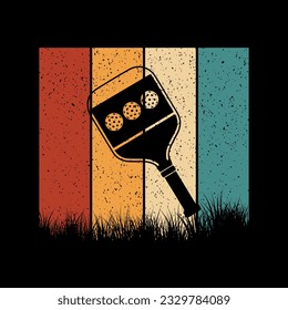 Pickleball tshirt design best pickleball t-shirt design paddle vector tshirt graphic design template artwork