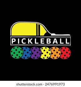 Pickleball T-shirt Design, Funny Pickleball vector t-shirt design, Funny Vintage Pickleball t shirt Design, Pickleball Lover T-shirt,