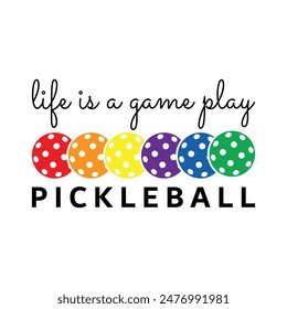 Pickleball T-shirt Design, Funny Pickleball vector t-shirt design, Funny Vintage Pickleball t shirt Design, Pickleball Lover T-shirt,