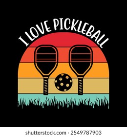 Pickleball T-shirt Design, Funny Pickleball vector t-shirt design, Funny Vintage Pickleball t shirt Design, Pickleball Lover T-shirt,