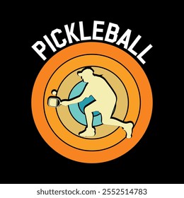 Pickleball T-shirt Design, Funny Pickleball vector t-shirt design, Funny Vintage Pickleball t shirt Design, Pickleball Lover T-shirt,