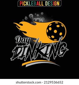 Pickleball t-shirt design for pickleball lover's