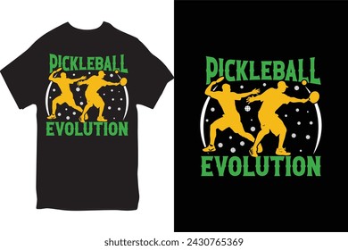 Pickleball t-shirt Design for Male and Female.