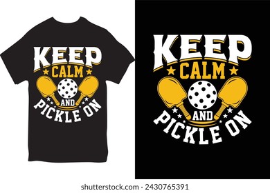 Pickleball t-shirt Design for Male and Female.