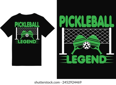 Pickleball t-shirt Design for Man and woman,Pickleball t-shirt design vector print template. Best Pickleball t-shirt design Pickle ball Retro Vintage Sports Pickleball T-shirt