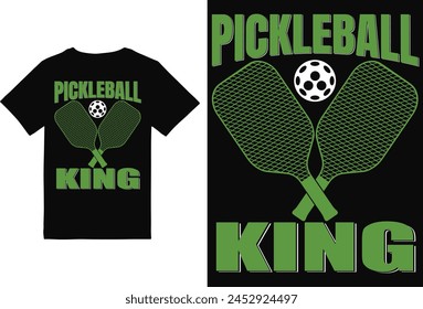 Pickleball t-shirt Design for Man and woman,Pickleball t-shirt design vector print template. Best Pickleball t-shirt design Pickle ball Retro Vintage Sports Pickleball T-shirt