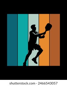 Pickleball t-shirt design Vector illustration 