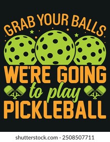 Pickleball tshirt design vector illustration