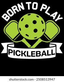 Pickleball tshirt design vector illustration