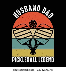 Pickleball t-shirt design vector print template. Best Pickleball t-shirt design Pickle ball Retro Vintage Sports Pickleball T-shirt pickleball court SVG t shirt, Pickle ball Design print vector.