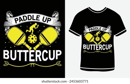 Pickleball t-shirt design vector print template. Best pickleball t-shirt design paddle vector t-shirt vector bundle, pickleball shirt Pickle ball Design print vector.
