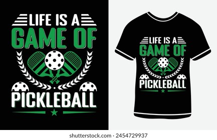 Pickleball t-shirt design vector print template. Best Pickleball t-shirt design Pickle ball Retro Vintage Sports Pickleball T-shirt, Pickle ball Design print vector.