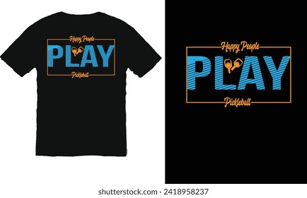 pickleball, typography t-shirt, pickleball vector, pickleball court, t-shirt design