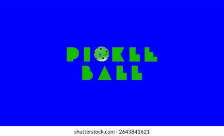 Pickleball Vector logo Artworks Text