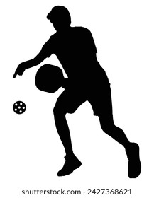 Pickleball vector, Pickleball Silhouette tshirt design vector