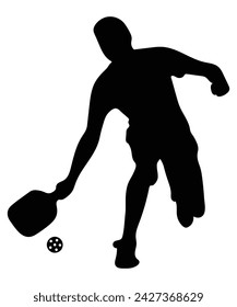 Pickleball vector, Pickleball Silhouette tshirt design vector