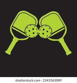 vector de bola de picnic, diseño de camisetas de pelleball, plantilla gráfica de diseño de camisetas de pelleball
