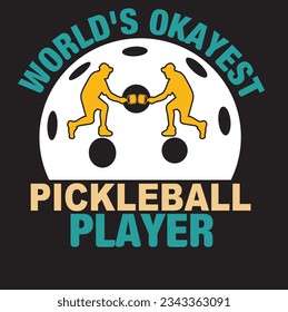 pickleball vector , Pickleball t-shirt design, Pickleball T-shirt Design Graphic Template
