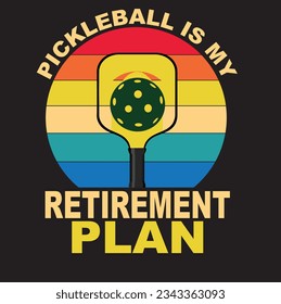 pickleball vector , Pickleball t-shirt design, Pickleball T-shirt Design Graphic Template