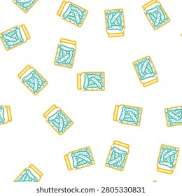 pickled cucumber vector seamless pattern pickled cucumber sign illustration