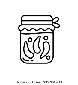 Pickles icon in vector. Illustration