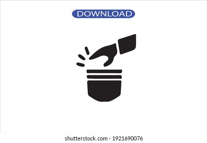 Pickpocket icon or logo high resolution