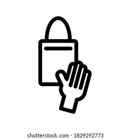 pickpocket icon or logo isolated sign symbol vector illustration - high quality black style vector icons
