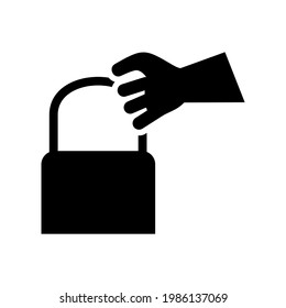 pickpocket icon or logo isolated sign symbol vector illustration - high quality black style vector icons
