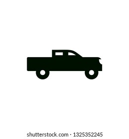Pickup car icon - Vector illustration