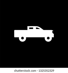 Pickup car icon - Vector illustration