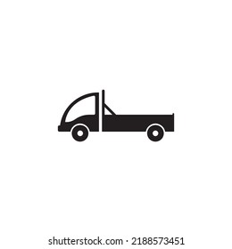 pickup car icon. vector illustration template design