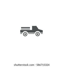 pickup icon. sign design