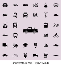 pickup icon. transport icons universal set for web and mobile