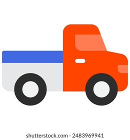 Pickup icon for web, app, infographic, etc