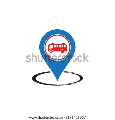 pick-up point icon vector illustration logo template