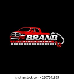 pickup towing logo tow pickup logo