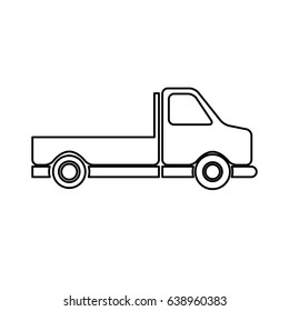 pick-up truck classic truck cargo transport line