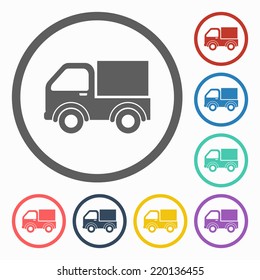 pickup truck icon