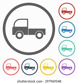 pickup truck icon
