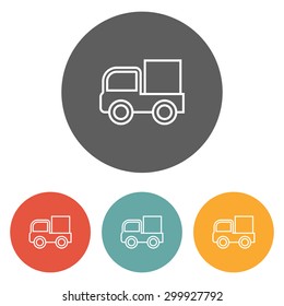 pickup truck icon